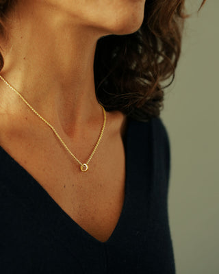 Baby Essential Band Small by George Rings solid 18k yellow gold pendant rings