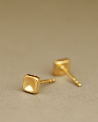 Chubby Square Studs