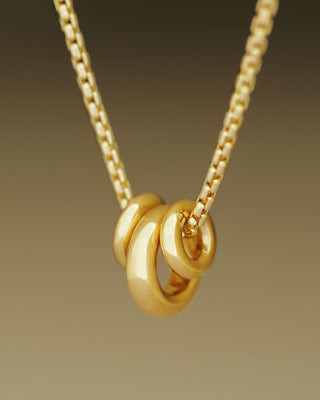 Baby Dominus Rings by George Rings solid 18k yellow gold donut beads charms pendants