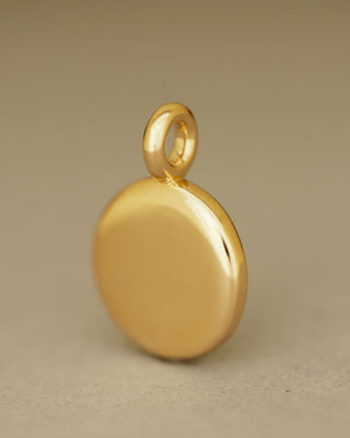 Dutch Coin Pendant by George Rings circle coin round gold pendant solid 18k gold