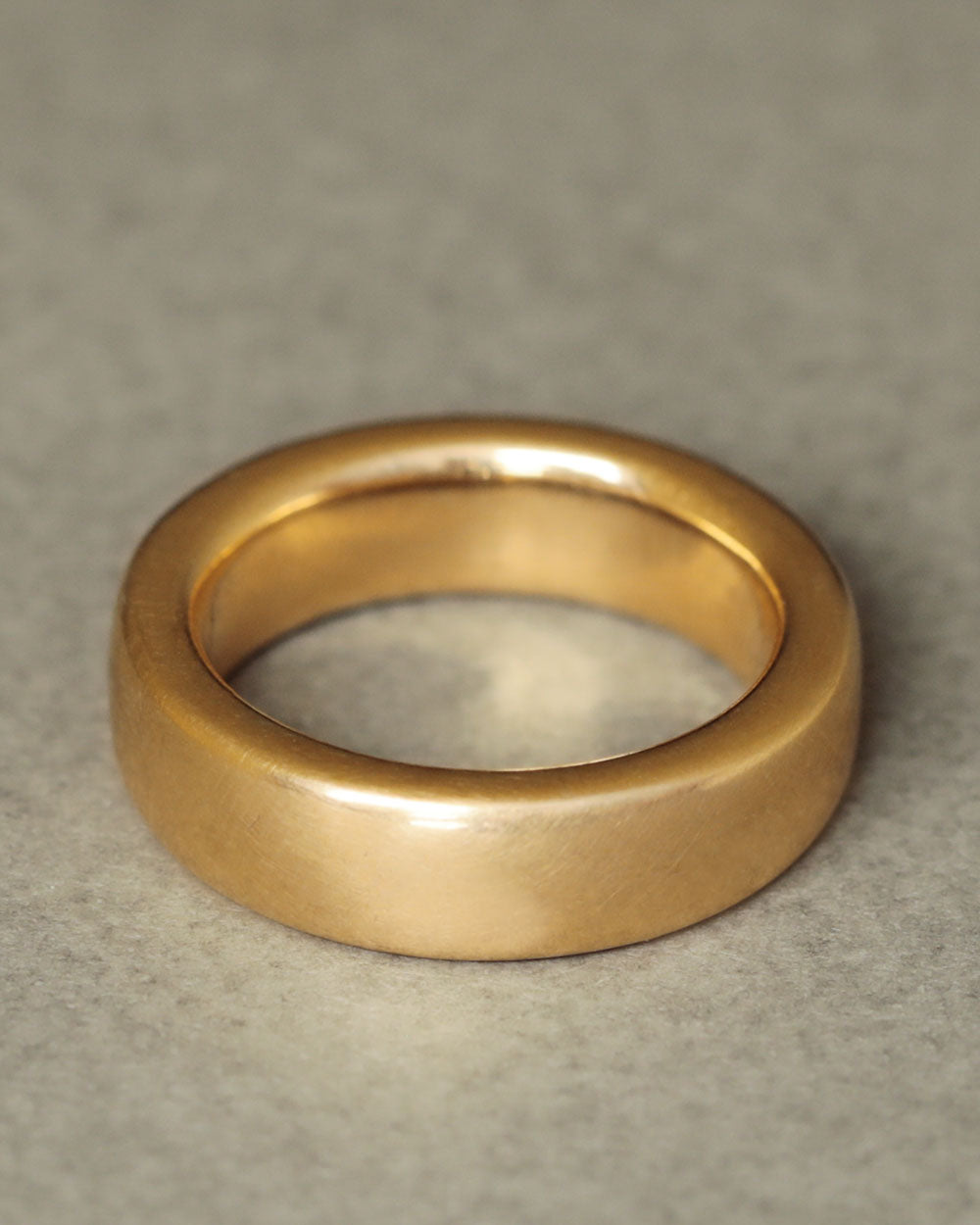 Vintage Men's Bezel Set Diamond Ring 14K Yellow Gold