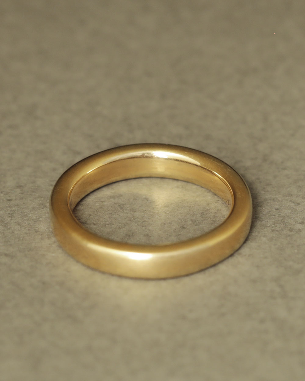 Simple and Slender Gold Ring
