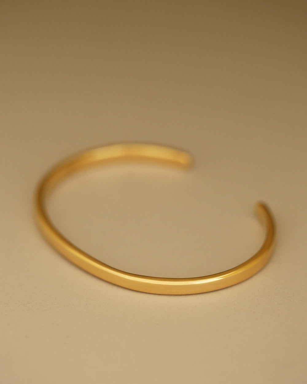 Essential Cuff Bracelet Solid 18k Yellow Gold Cuff – George Rings