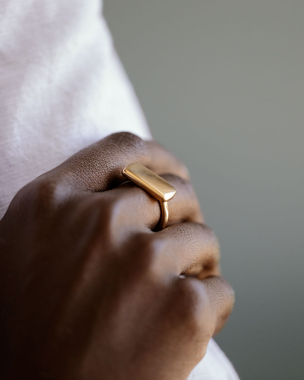George Rings Jewelry Gold Bar Ring by George Rings - 18k yellow gold