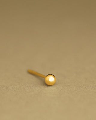 Gold Dot Stud - Single Stud