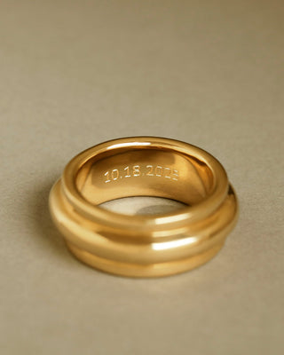 Essential Band Grand by George Rings - 18K yellow gold