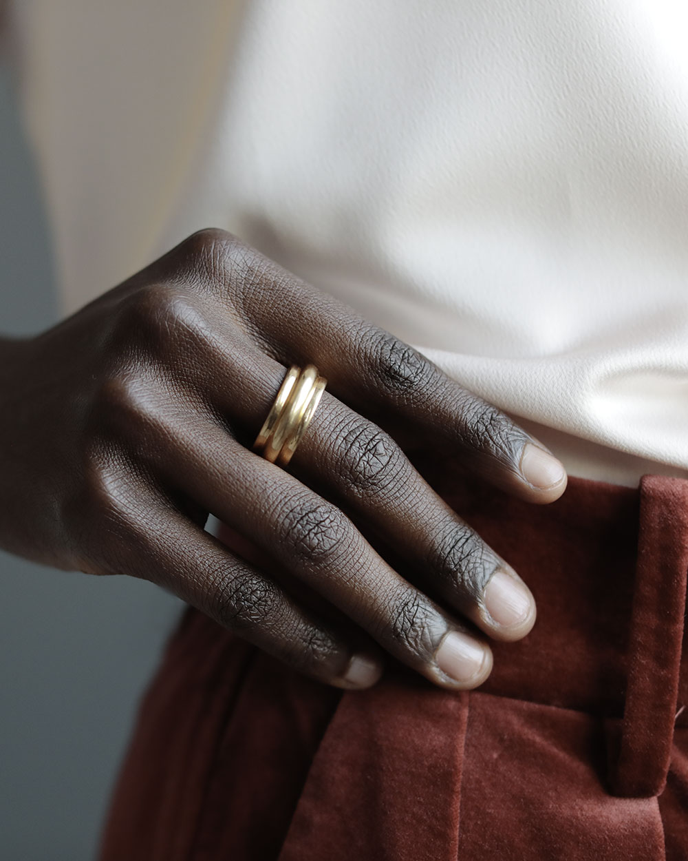 George Rings Jewelry The Milano Wedding Band by George Rings - 18k yellow gold