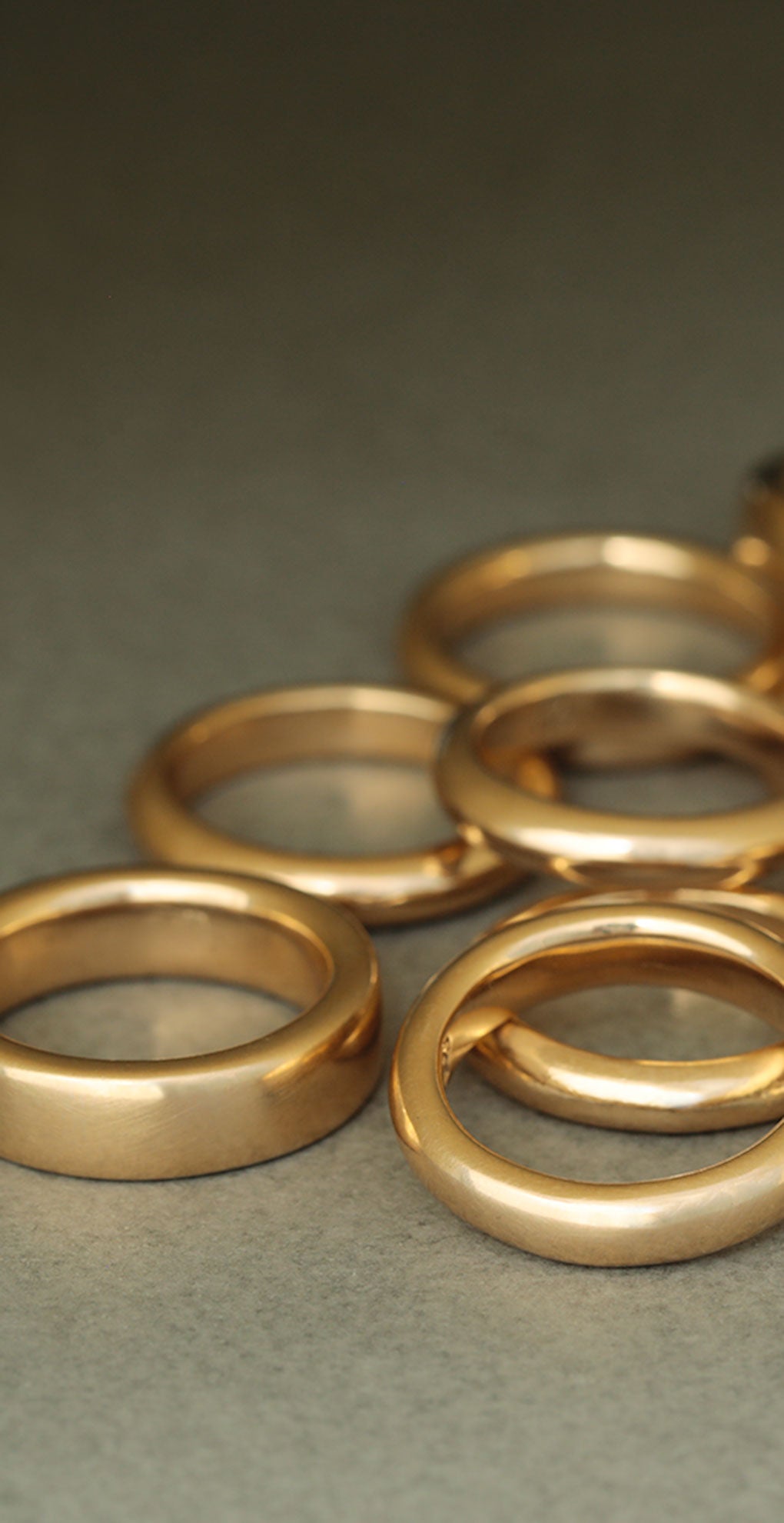 George Rings | Understated Jewelry Cast in 18k Yellow Gold