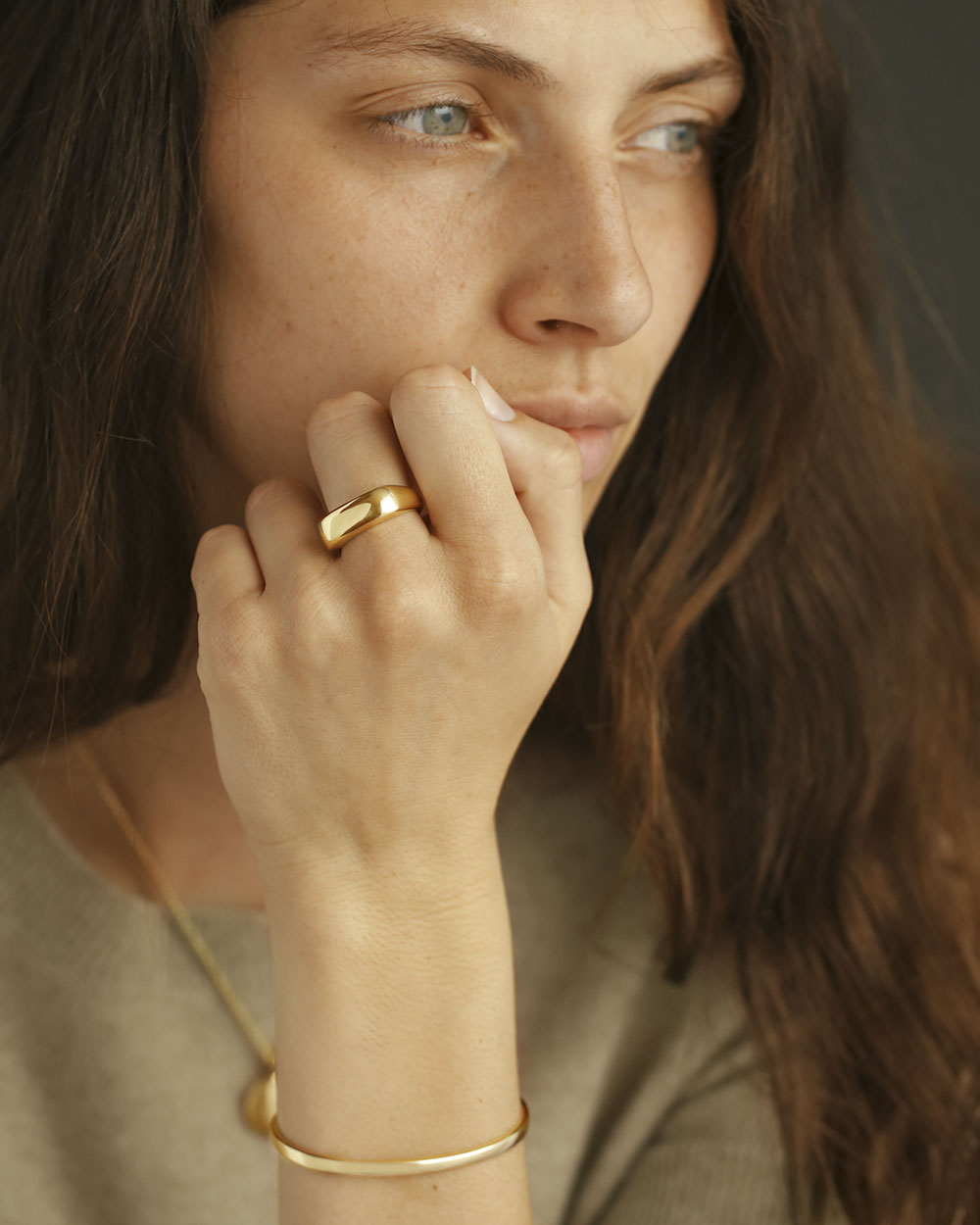 Noble Ring by George Rings - 18K yellow gold band 10 Noble Ring by George Rings - 18K yellow gold band 10