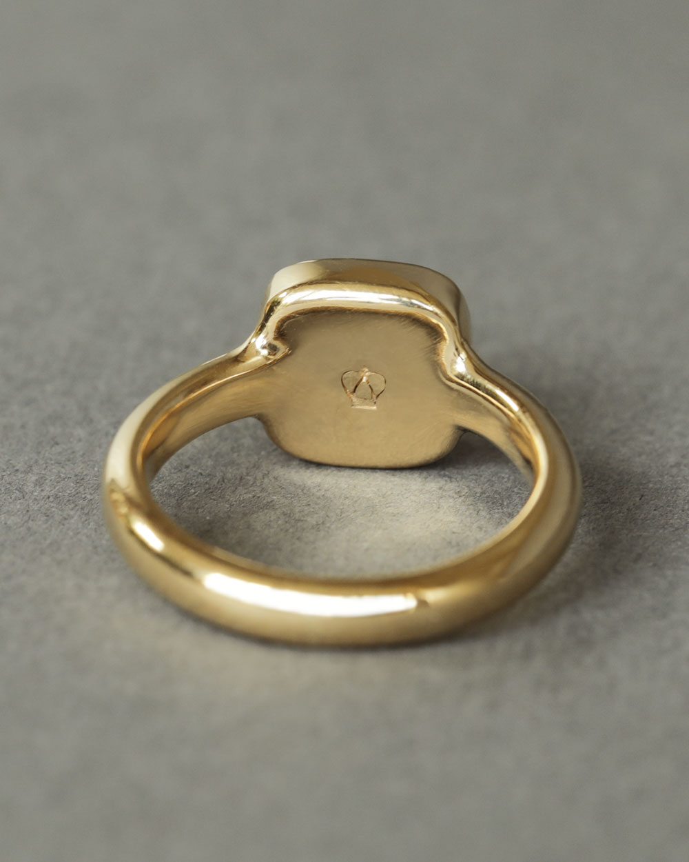George Rings  Understated Jewelry Cast in 18k Yellow Gold